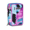 Picture of SEVEN 3 ZIPPER QUICK GRAFFITI FILLED PENCIL CASE